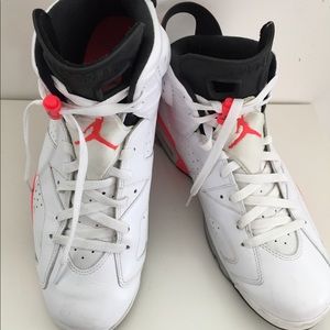 Air Jordan 6 Retro - White Infrared Black 2014